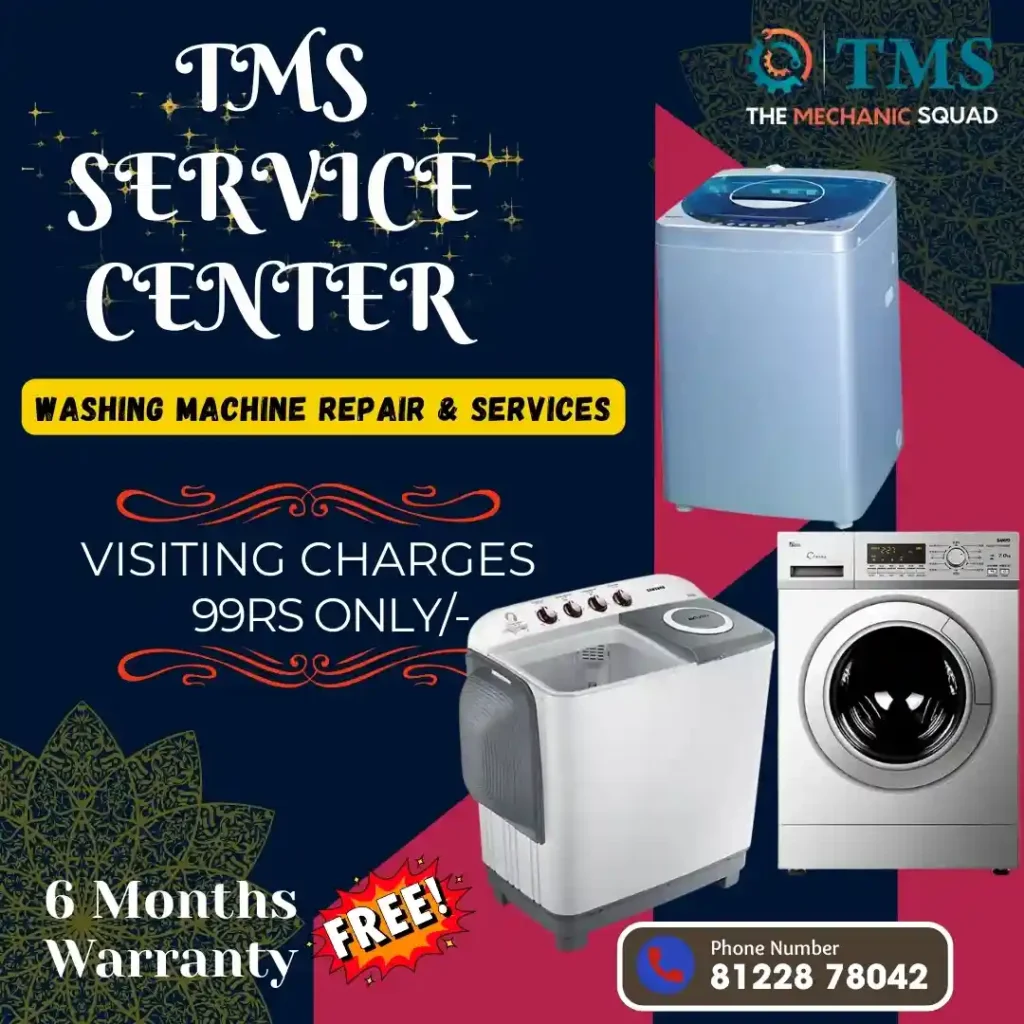 Washing Machine Repair Services in Sowcarpet, Chennai – TMS Service Center