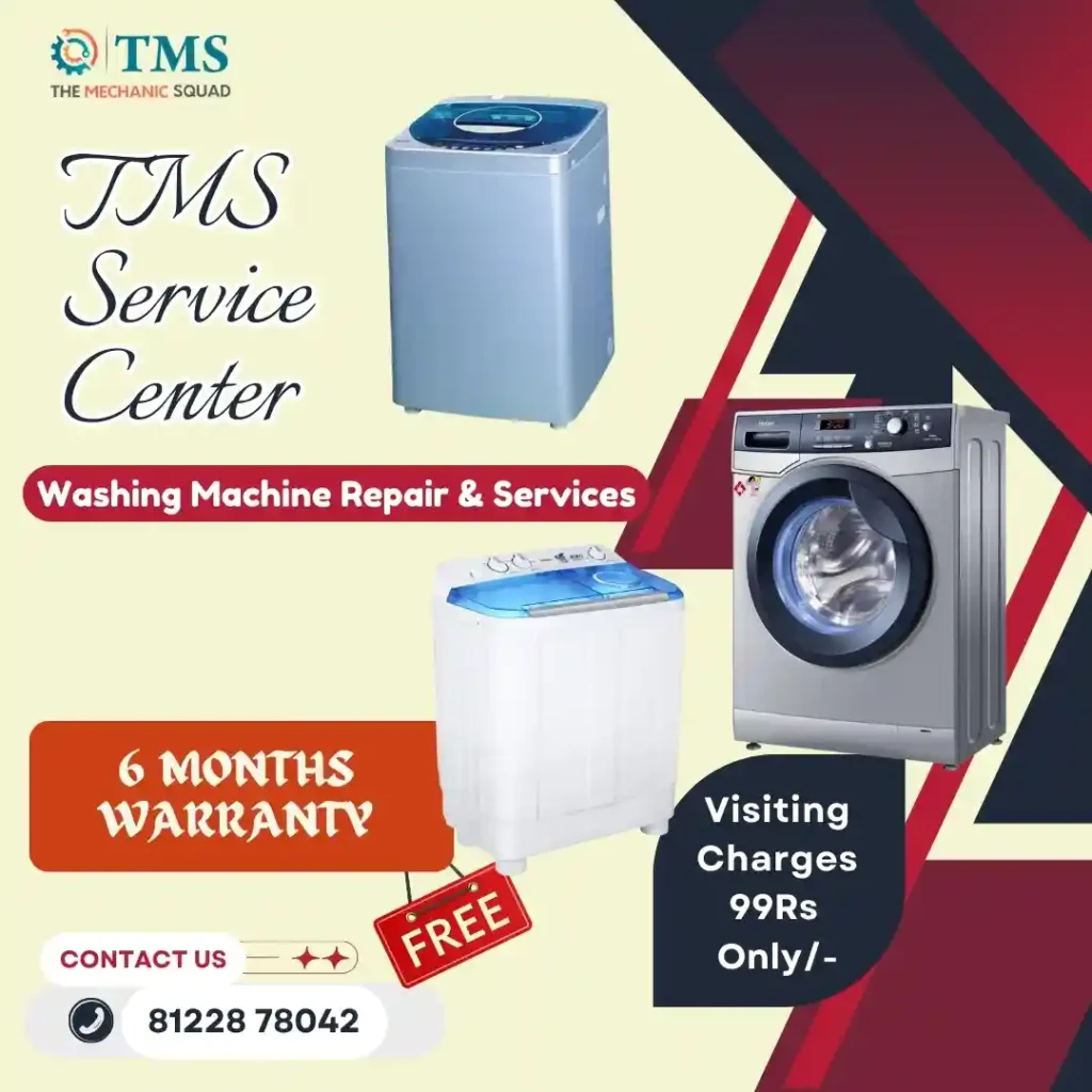 Washing Machine Repair Services in Srinivasanagar, Chennai – TMS Service Center
