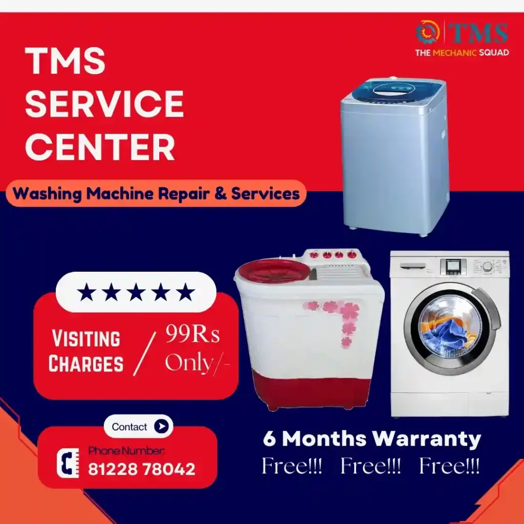 Washing Machine Repair Services in Tambaram East, Chennai – TMS Service Center