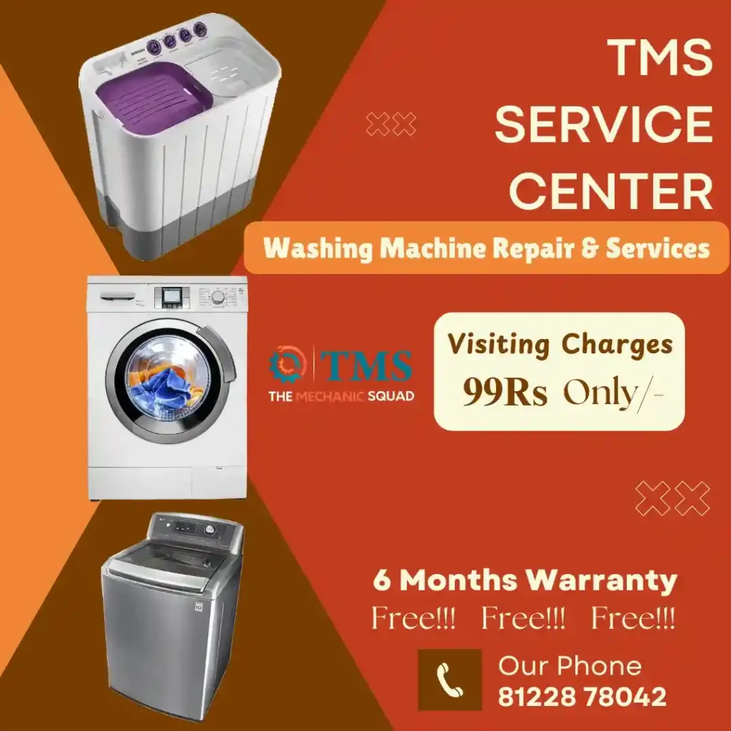 Washing Machine Repair Services in Taramani, Chennai – TMS Service Center