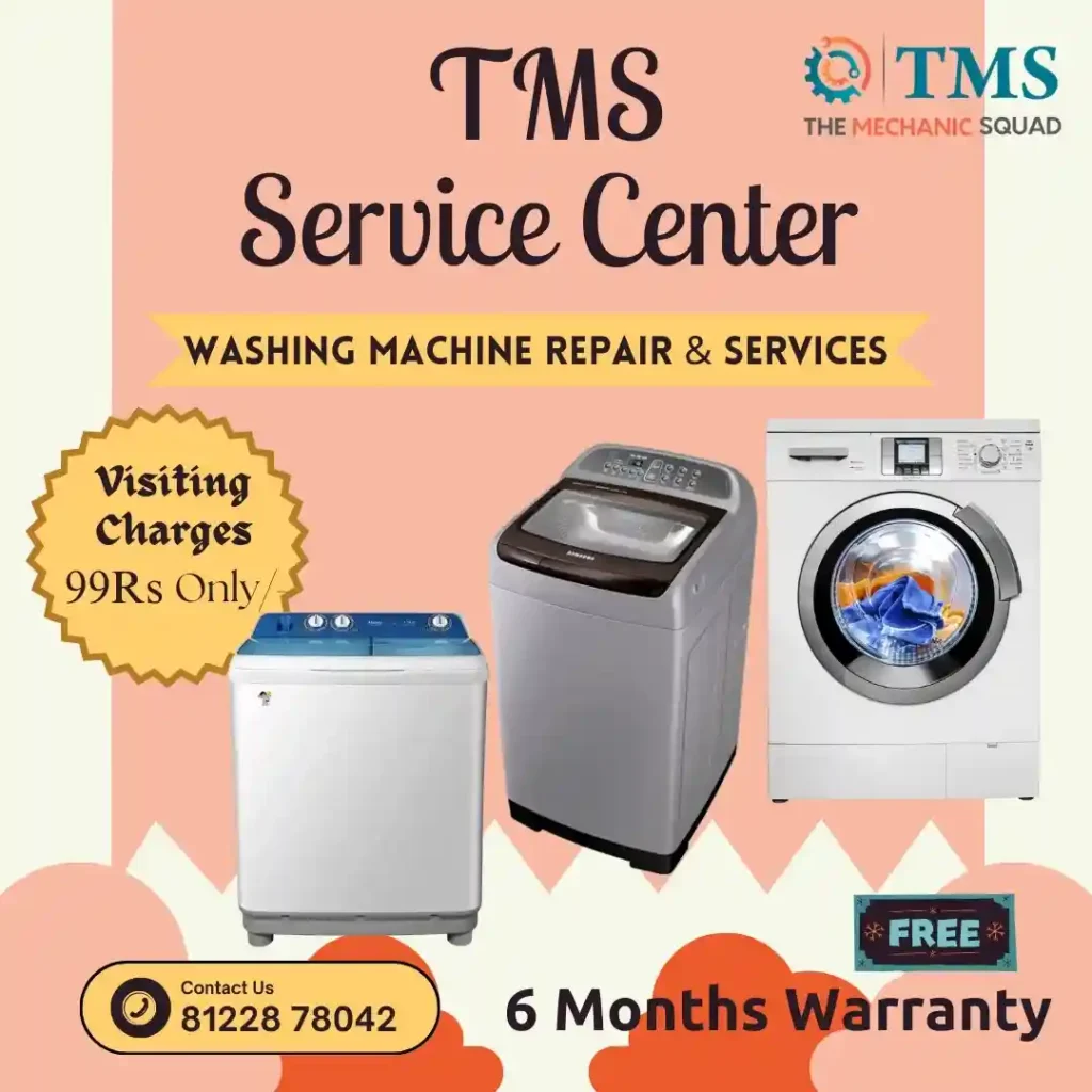 Washing Machine Repair Services in Teynampet South, Chennai – TMS Service Center