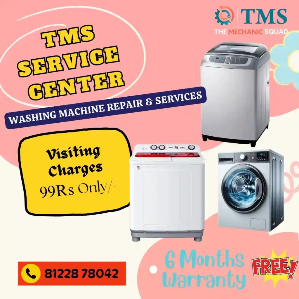 Washing Machine Repair Services in Teynampet West, Chennai – TMS Service Center