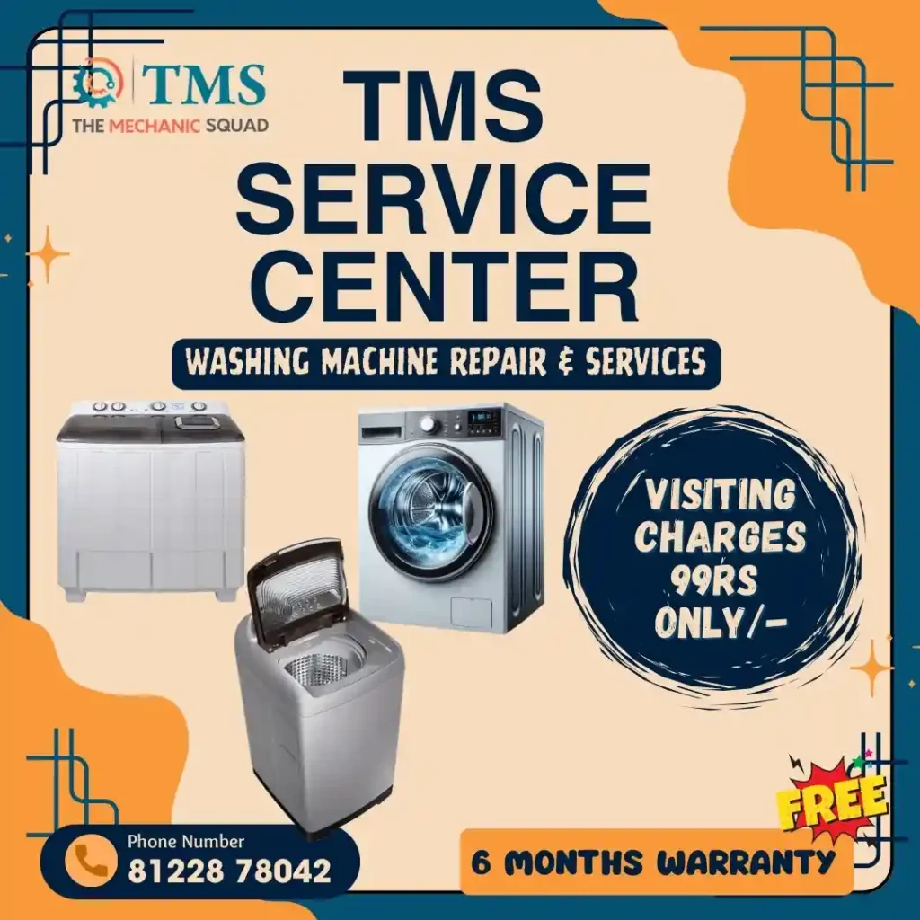 Washing Machine Repair Services in Thangal, Chennai – TMS Service Center
