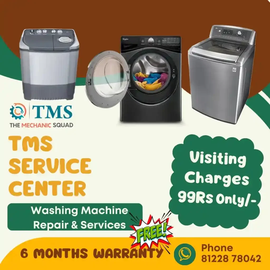 Washing Machine Repair Services in Thirumangalam, Chennai – TMS Service Center