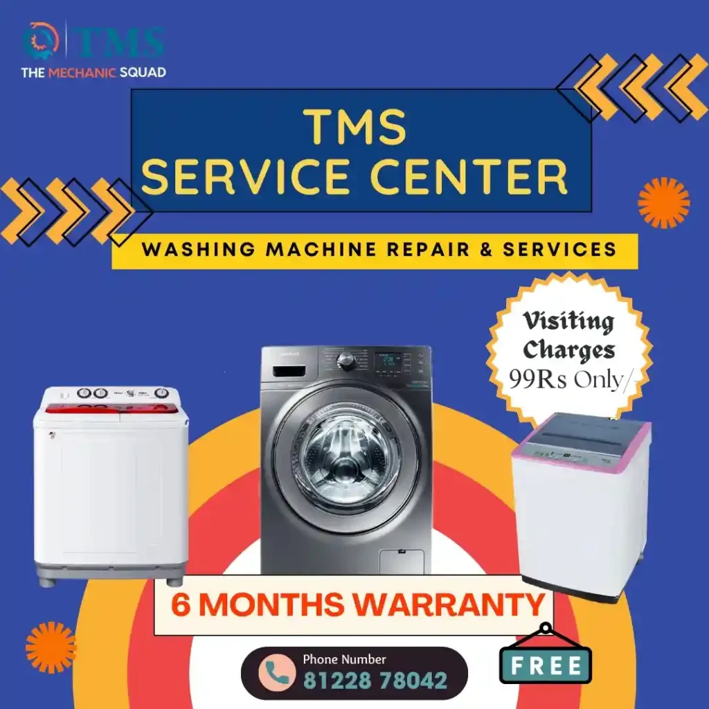 Washing Machine Repair Services in Thiruvalleswararnagar, Chennai – TMS Service Center