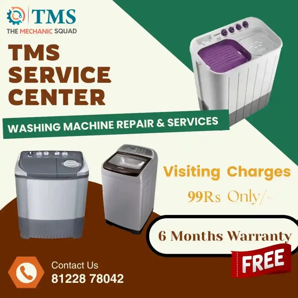 Washing Machine Repair Services in Thiruvanmiyur, Chennai – TMS Service Center