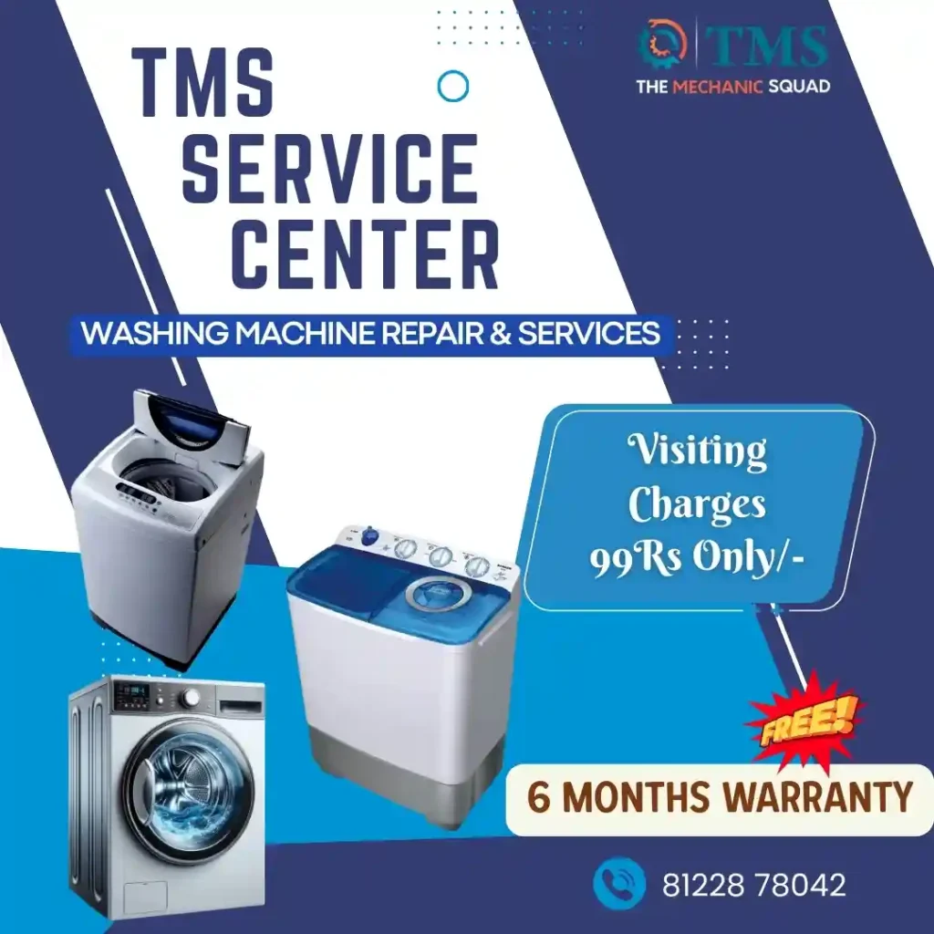 Washing Machine Repair Services in Thiruvengadanagar, Chennai – TMS Service Center