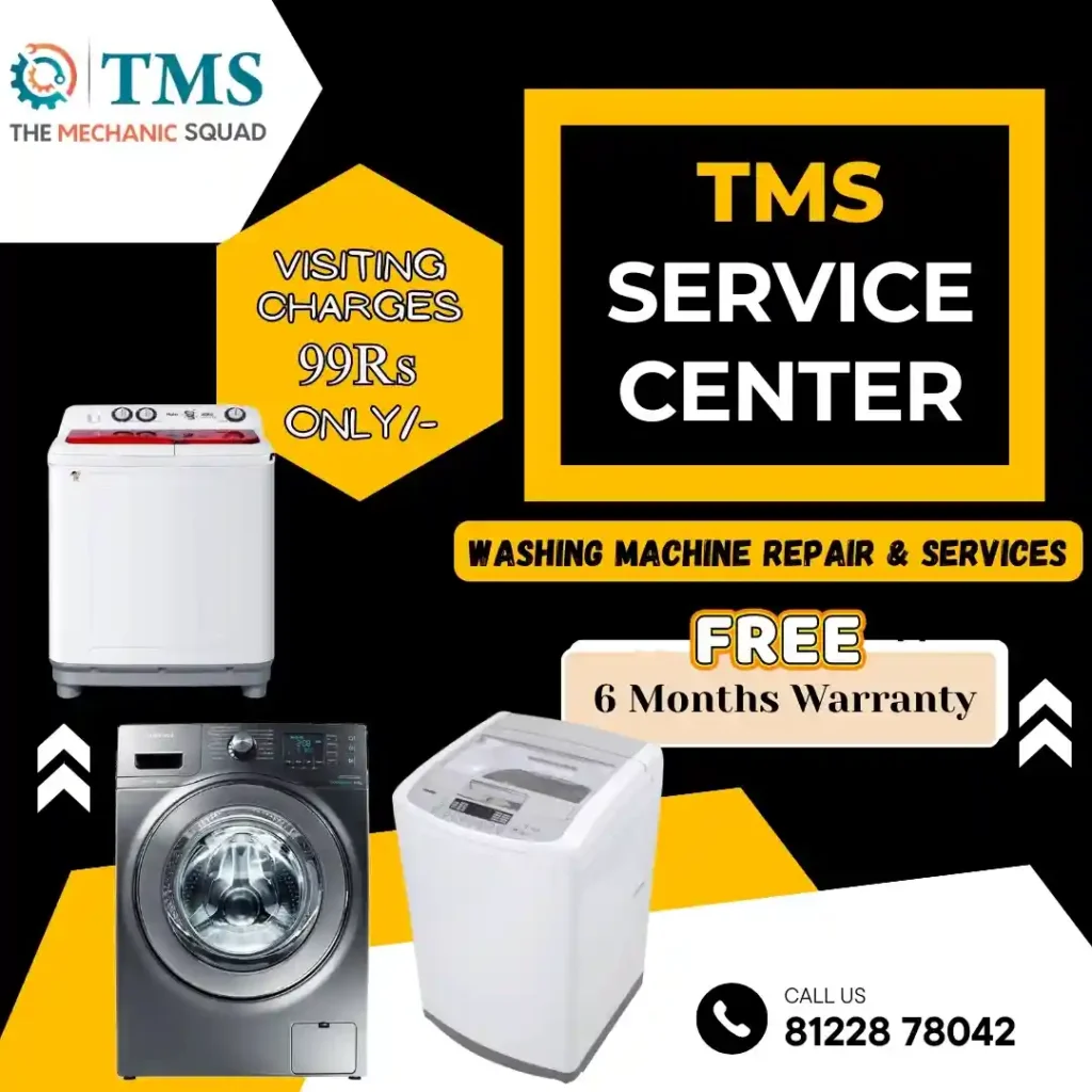 Washing Machine Repair Services in Tiruvekkadu, Chennai – TMS Service Center