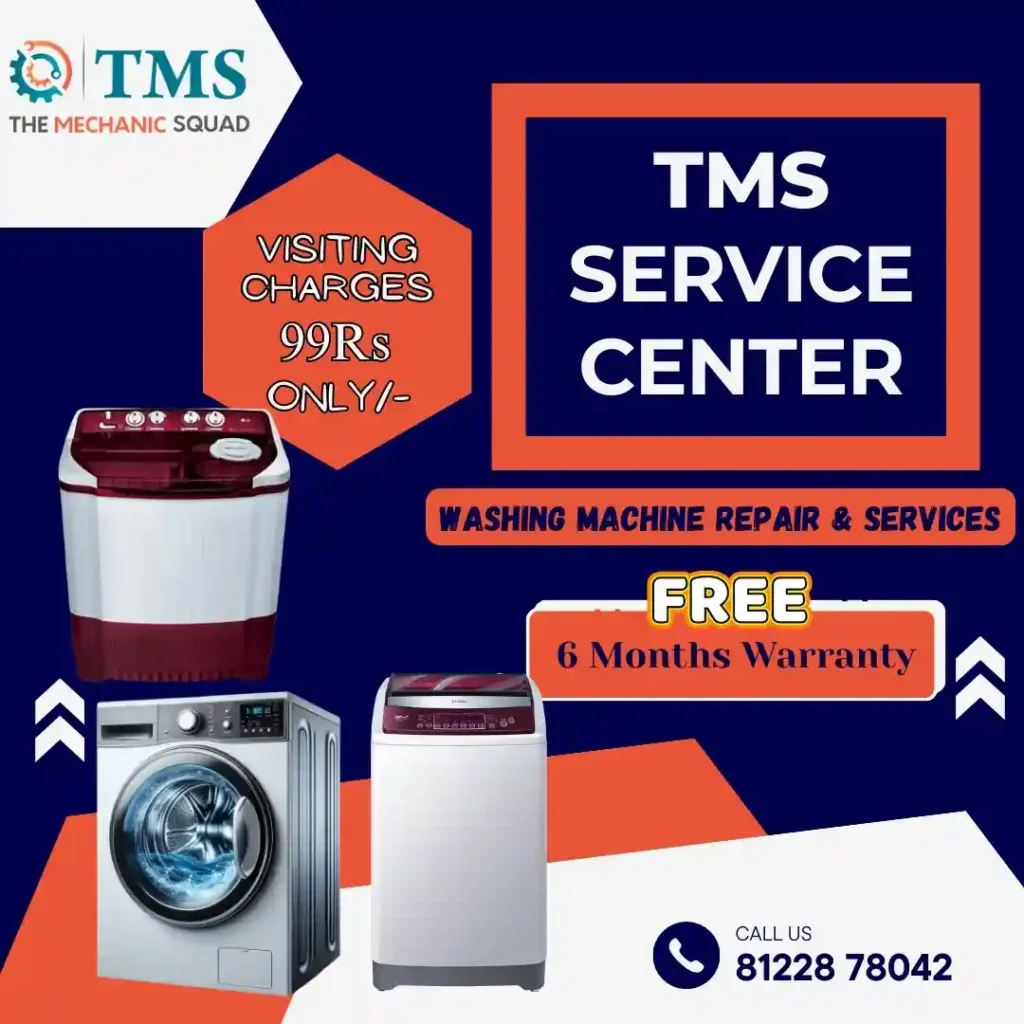 Washing Machine Repair Services in Tiruvottiyur Central, Chennai – TMS Service Center