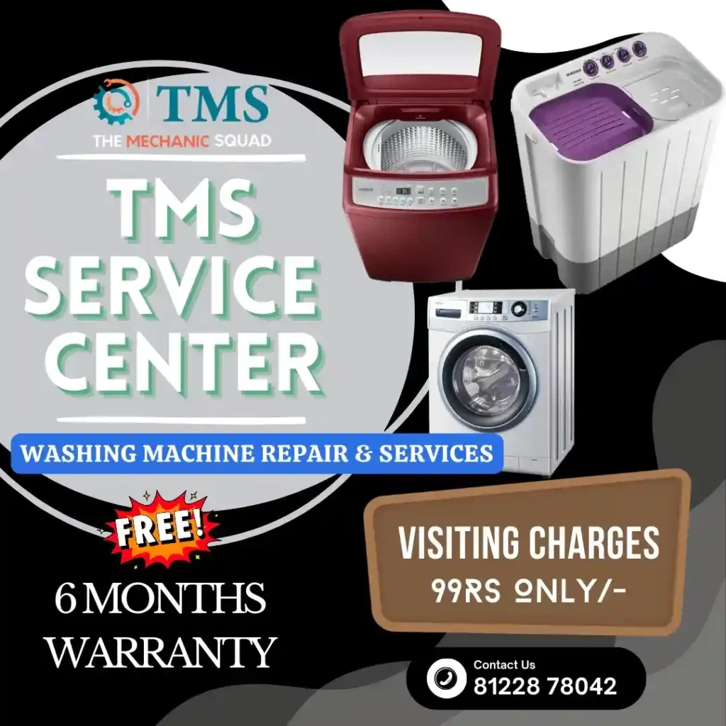Washing Machine Repair Services in Tiruvottiyur, Chennai – TMS Service Center