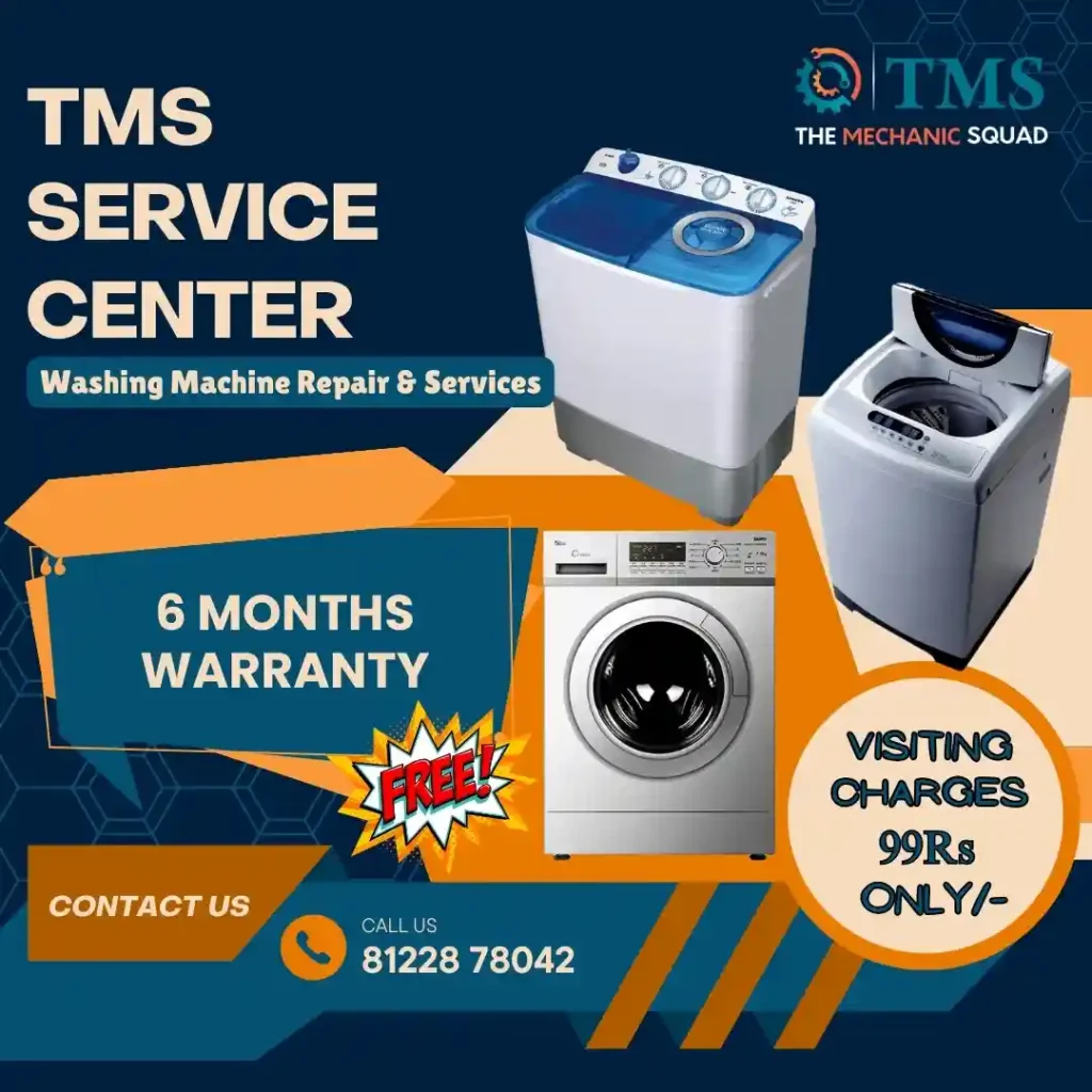 Washing Machine Repair Services in Tiruvottiyur West, Chennai – TMS Service Center