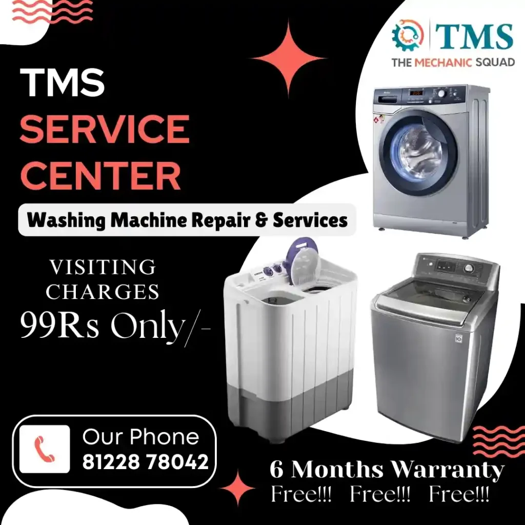 Washing Machine Repair Services in Triplicane, Chennai – TMS Service Center