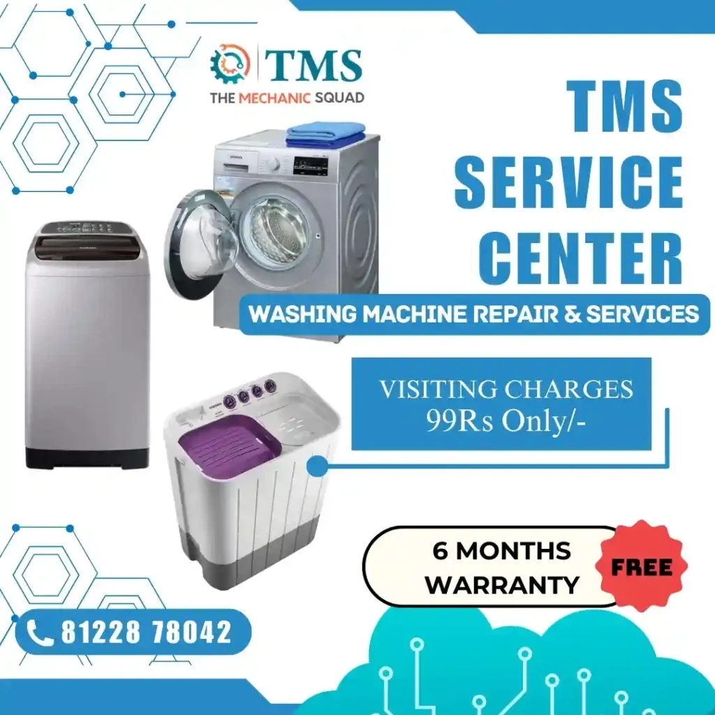 Washing Machine Repair Services in V.O.C Nagar, Chennai – TMS Service Center