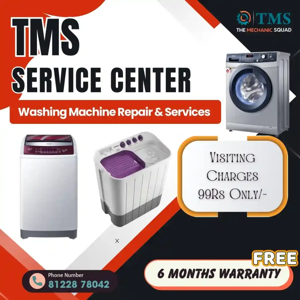 Washing Machine Repair Services in Vanagaram Road, Chennai – TMS Service Center