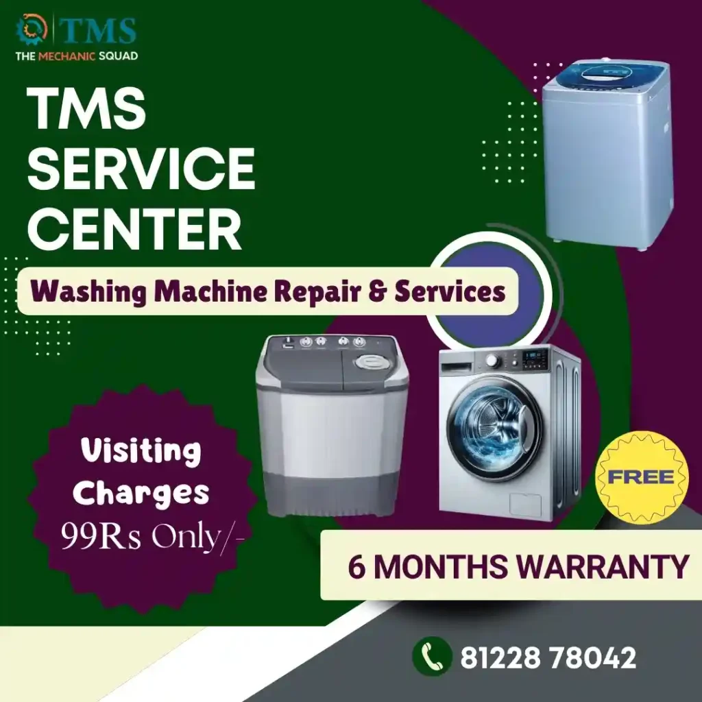 Washing Machine Repair Services in Vandalur, Chennai – TMS Service Center