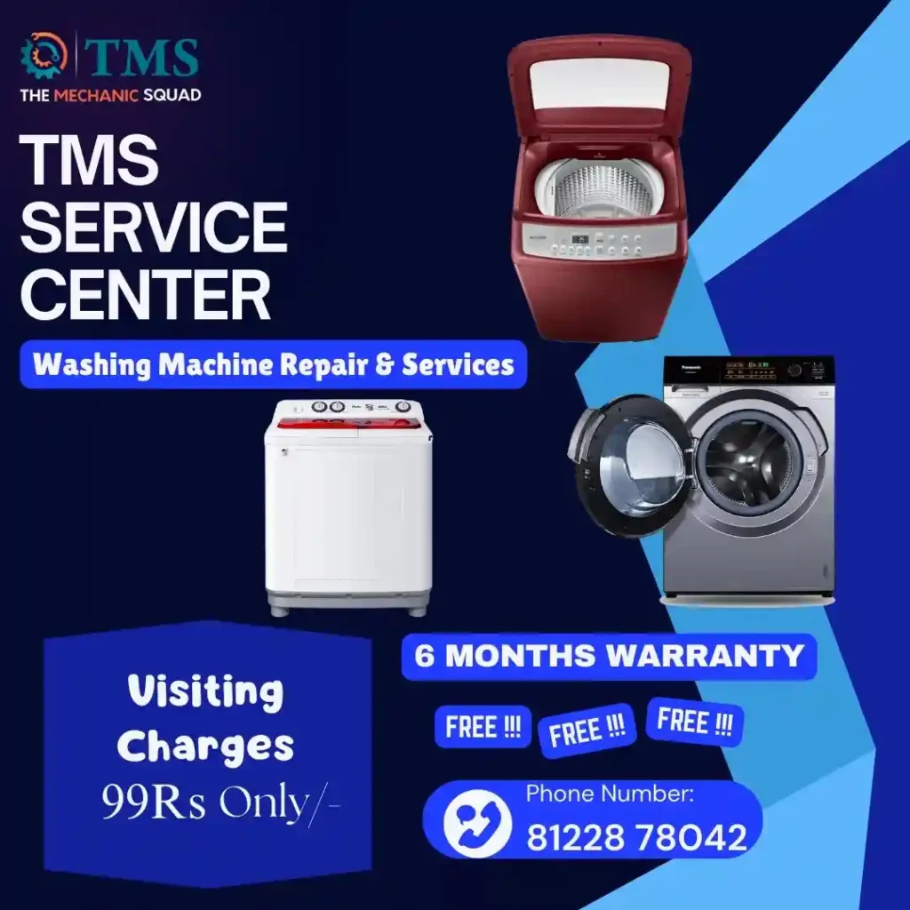Washing Machine Repair Services in Varadharajapuram, Chennai – TMS Service Center