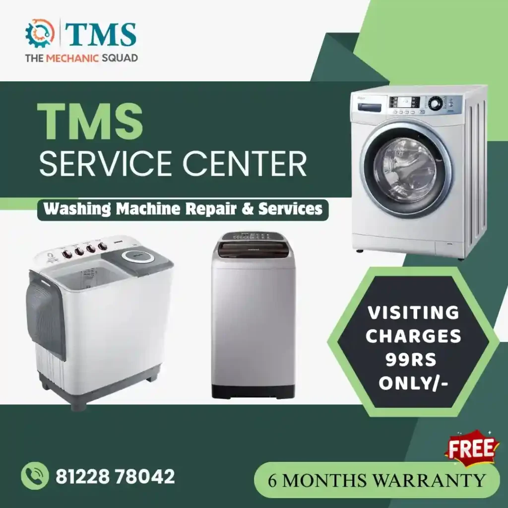 Washing Machine Repair Services in Velacheri, Chennai – TMS Service Center
