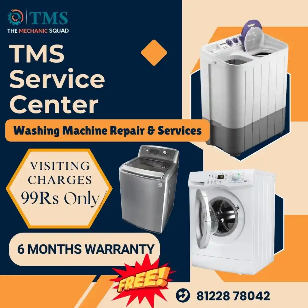 Washing Machine Repair Services in Velachery, Chennai – TMS Service Center