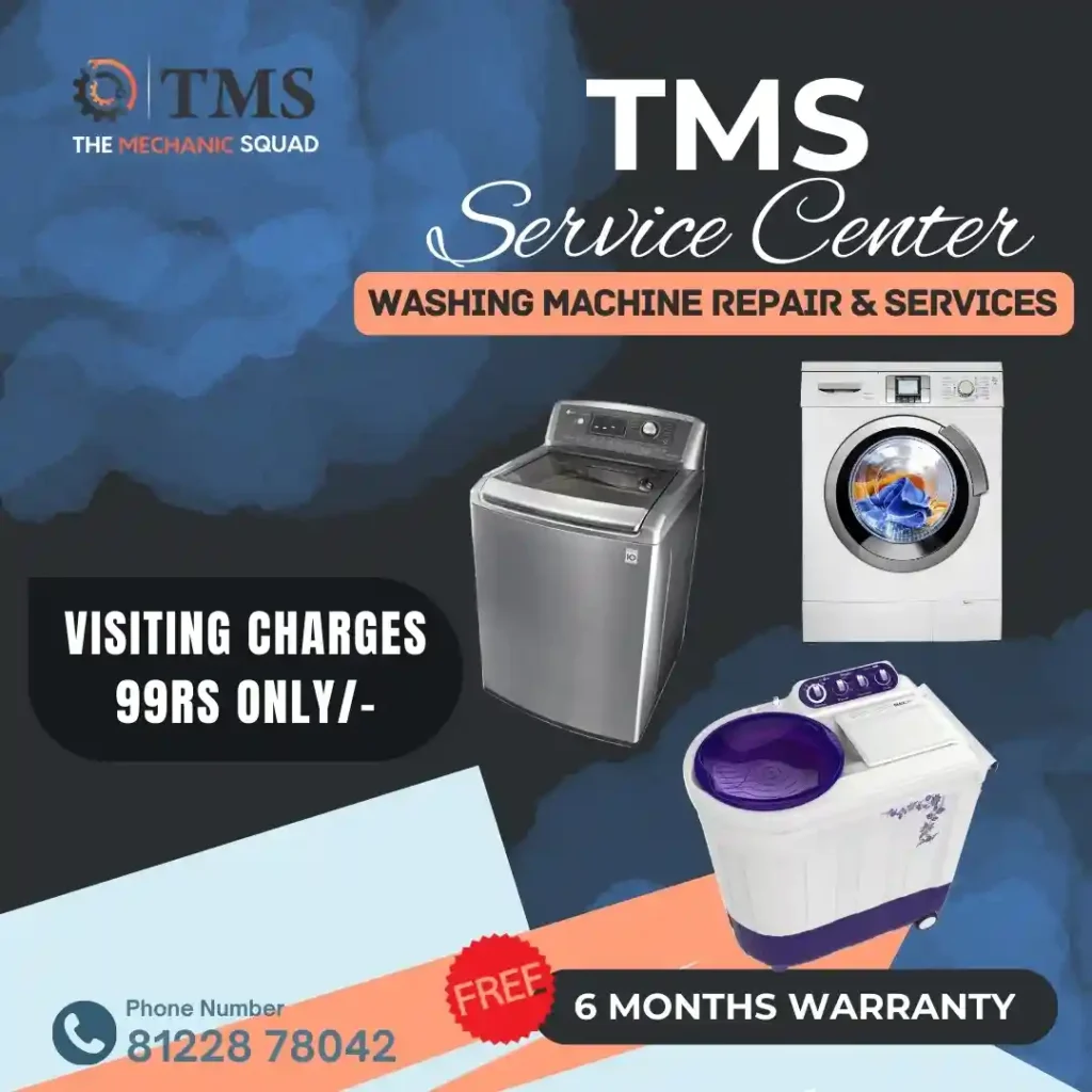 Washing Machine Repair Services in Velachery East, Chennai – TMS Service Center
