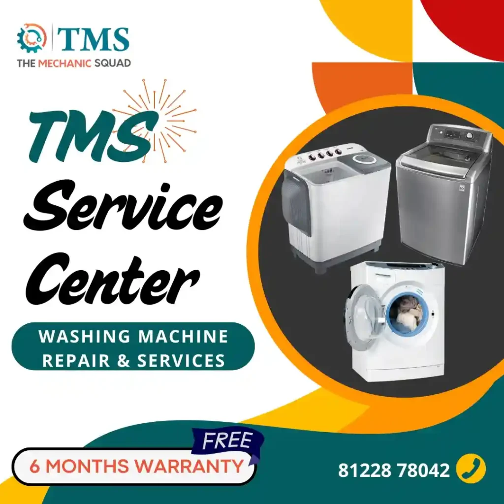 Washing Machine Repair Services in Velachery West, Chennai – TMS Service Center