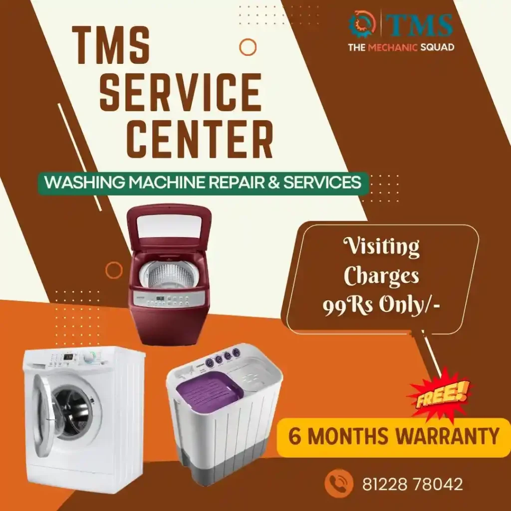 Washing Machine Repair Services in Venkatapuram, Chennai – TMS Service Center