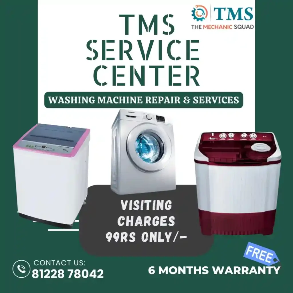 Washing Machine Repair Services in Vepery, Chennai – TMS Service Center