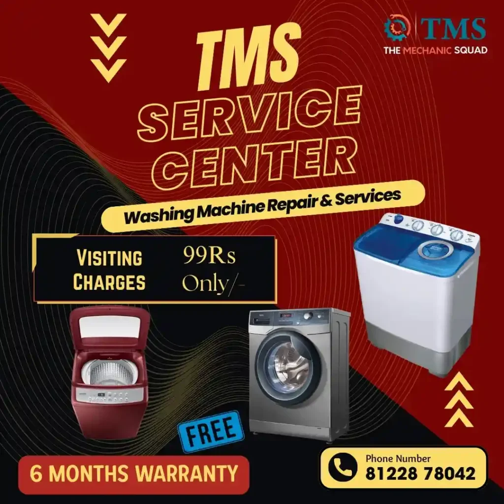 Washing Machine Repair Services in Villivakkam, Chennai – TMS Service Center