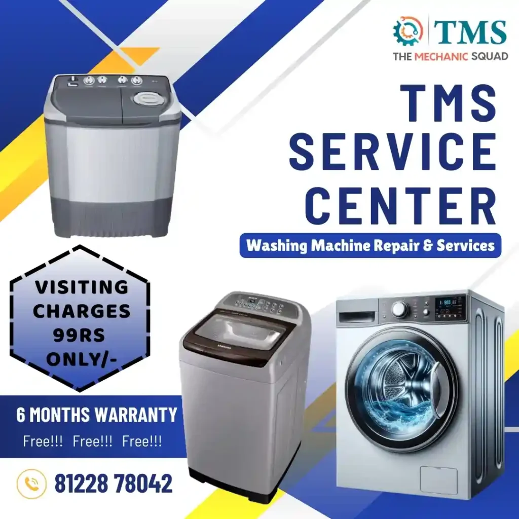 Washing Machine Repair Services in Villivakkam South, Chennai – TMS Service Center