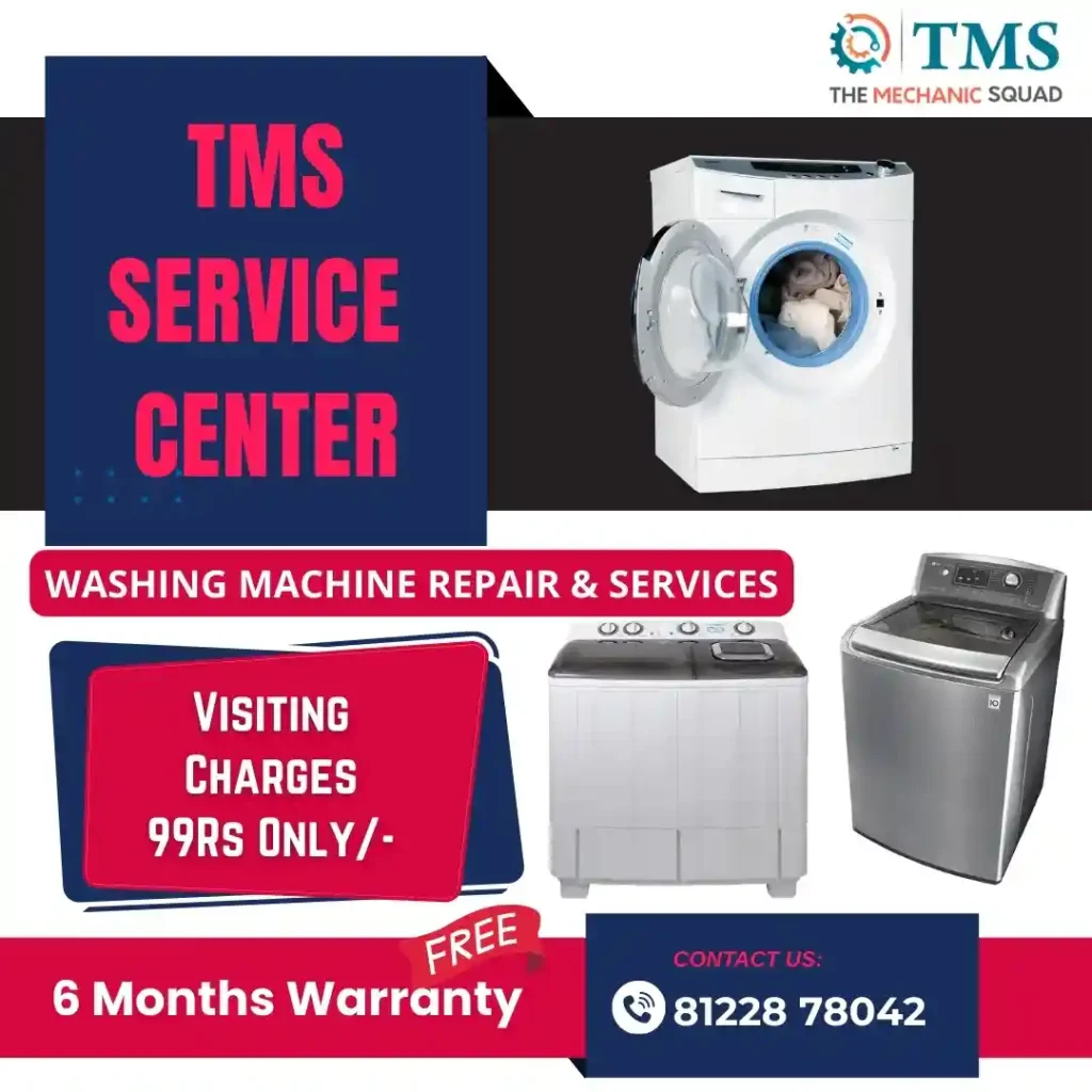 Washing Machine Repair Services in Vinayagapuram, Chennai – TMS Service Center