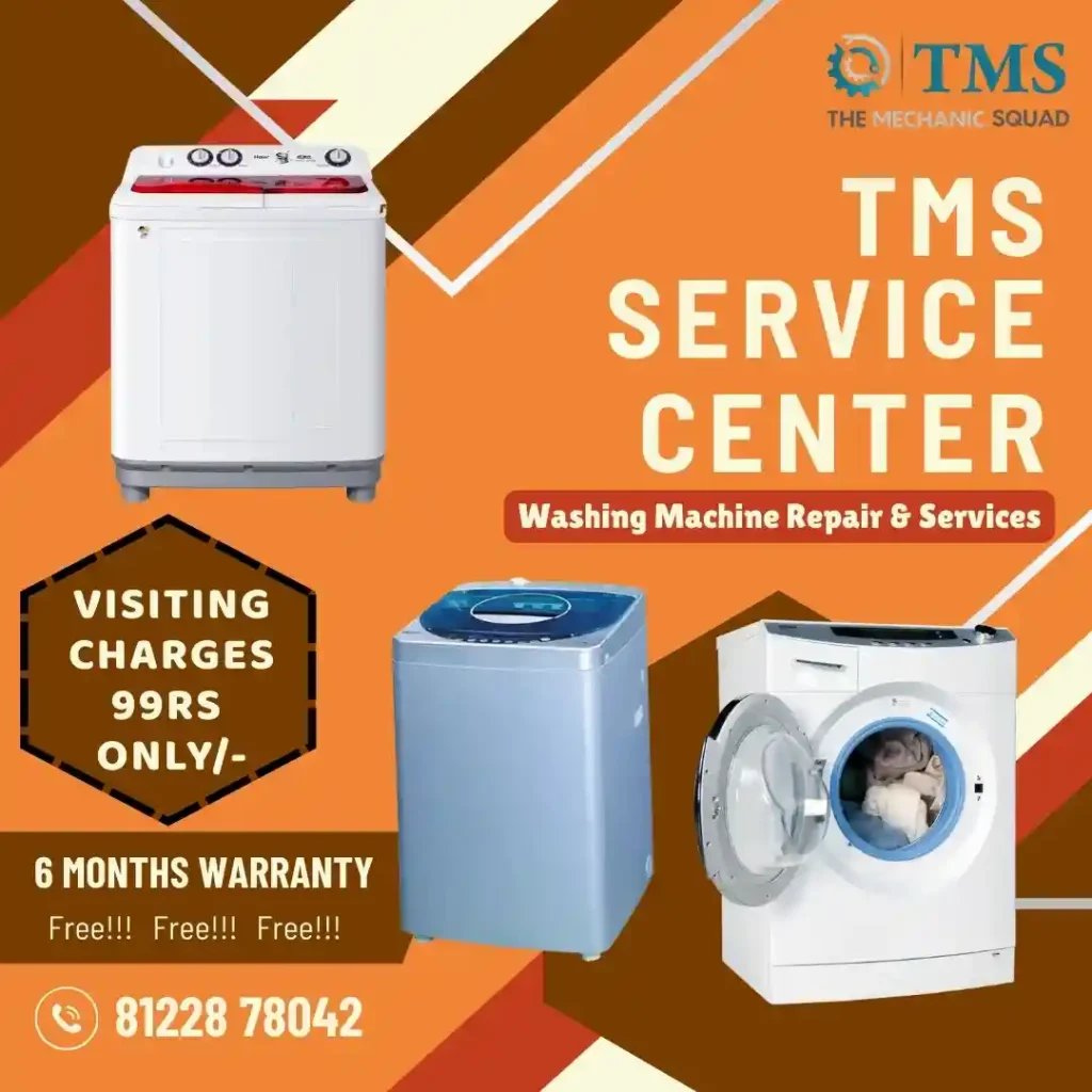 Washing Machine Repair Services in Virugambakkam Bazar, Chennai – TMS Service Center
