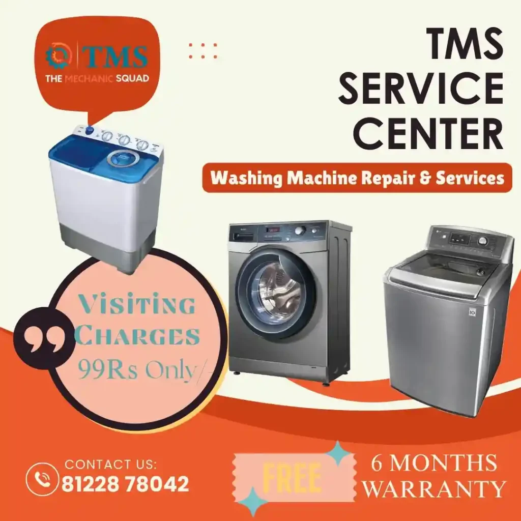 Washing Machine Repair Services in Virugambakkam, Chennai – TMS Service Center