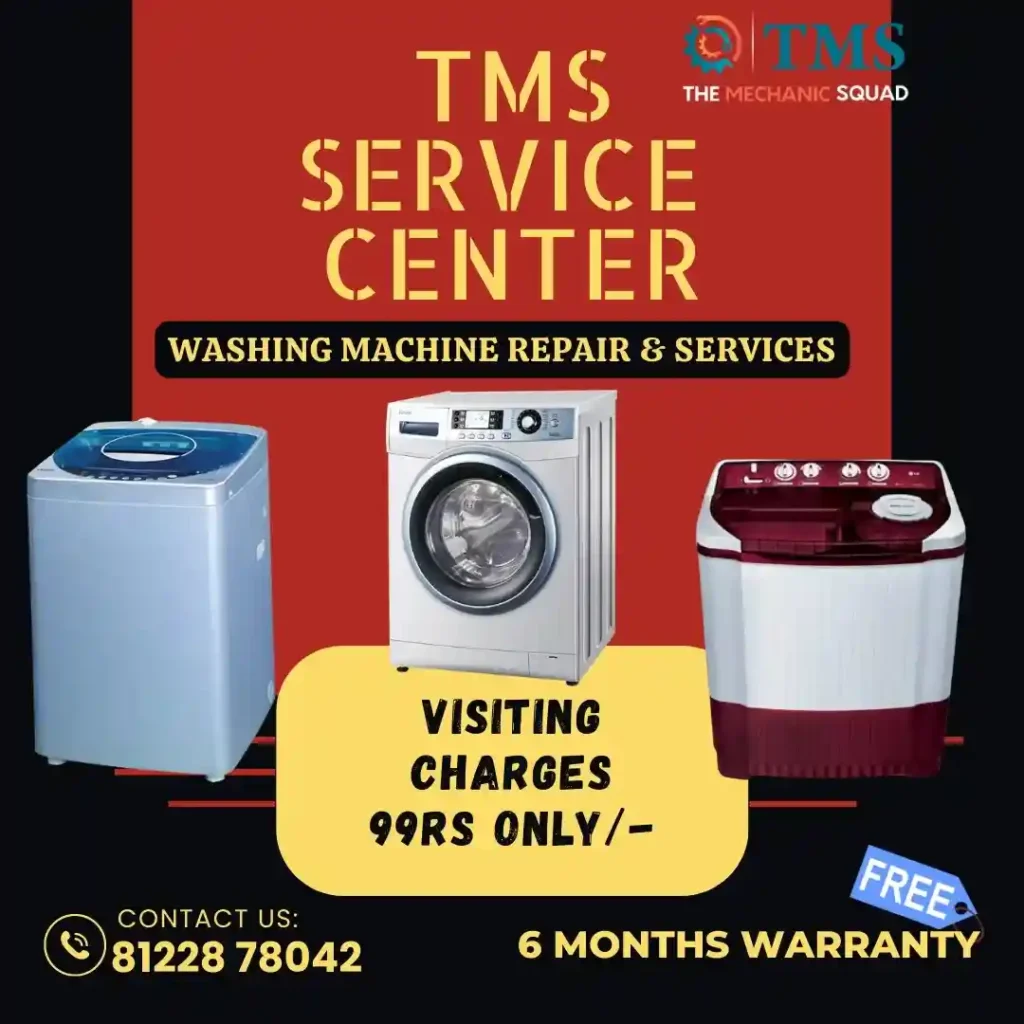 Washing Machine Repair Services in Vyasar Nagar Colony, Chennai – TMS Service Center