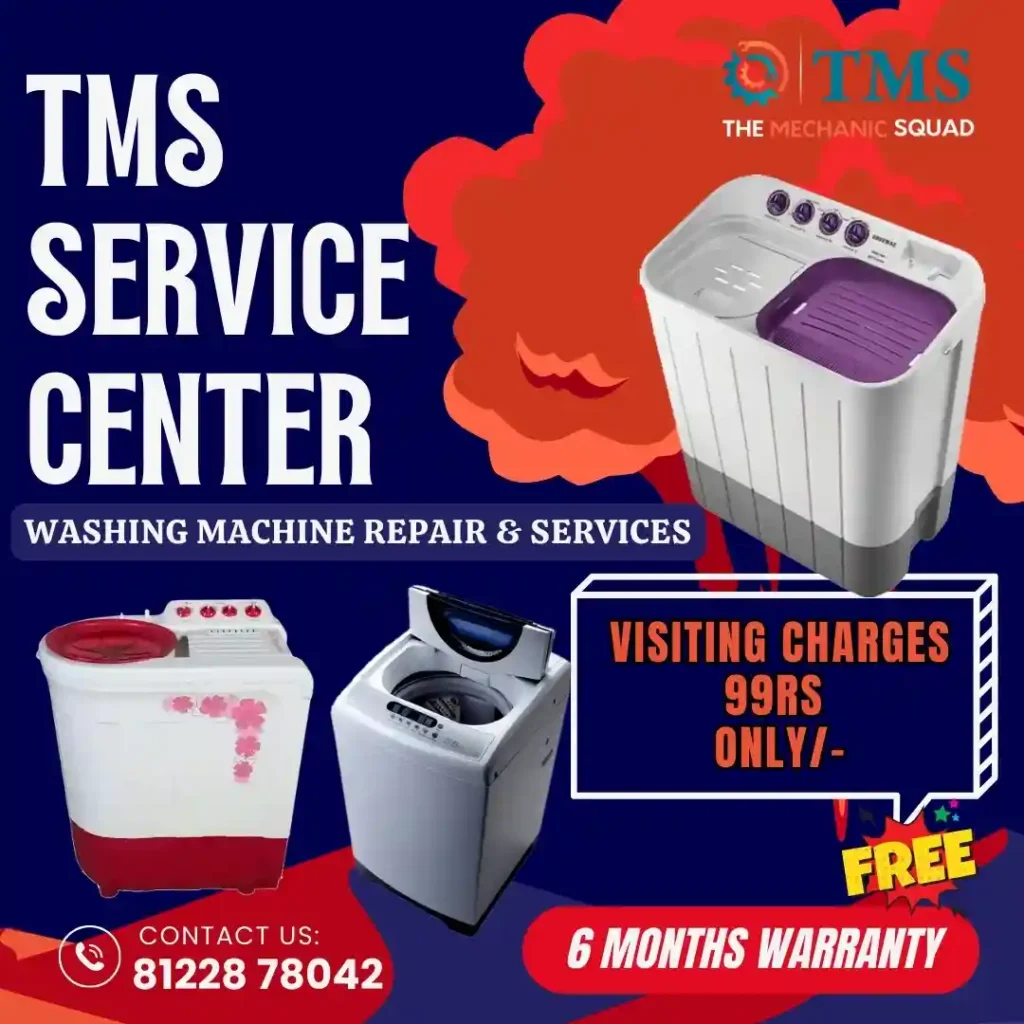 Washing Machine Repair Services in Washermanpet East, Chennai – TMS Service Center