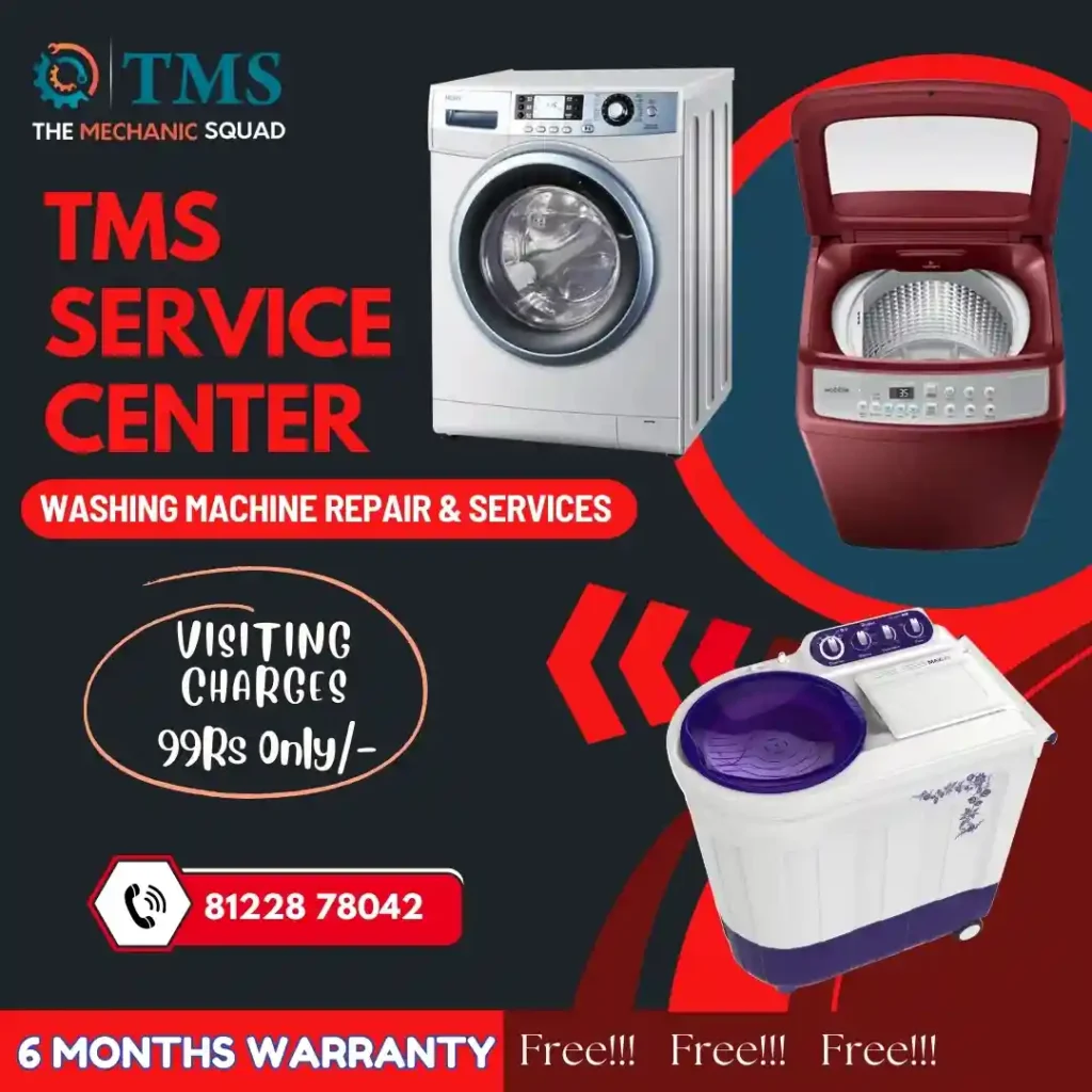 Washing Machine Repair Services in Central Station, Chennai – TMS Service Center