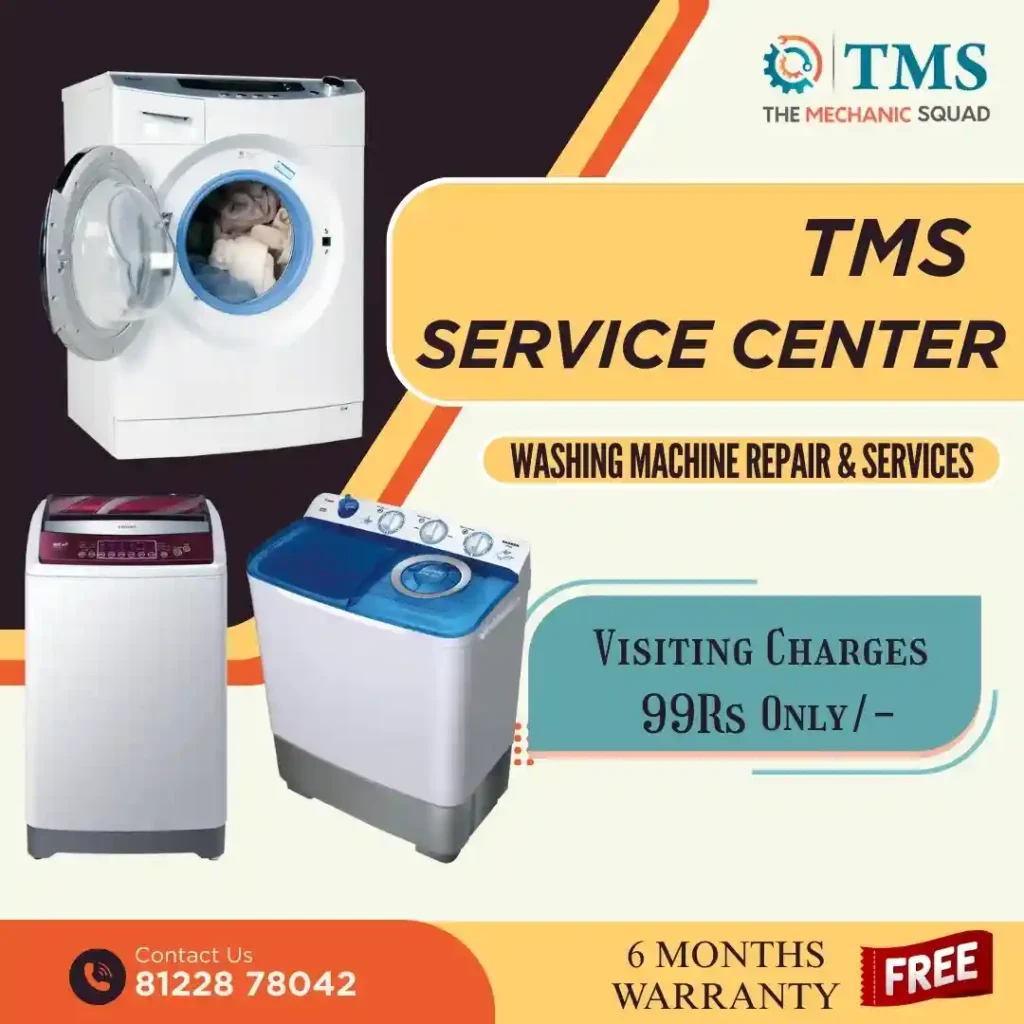 Washing Machine Repair Services in Chennai G.P.O., Chennai – TMS Service Center