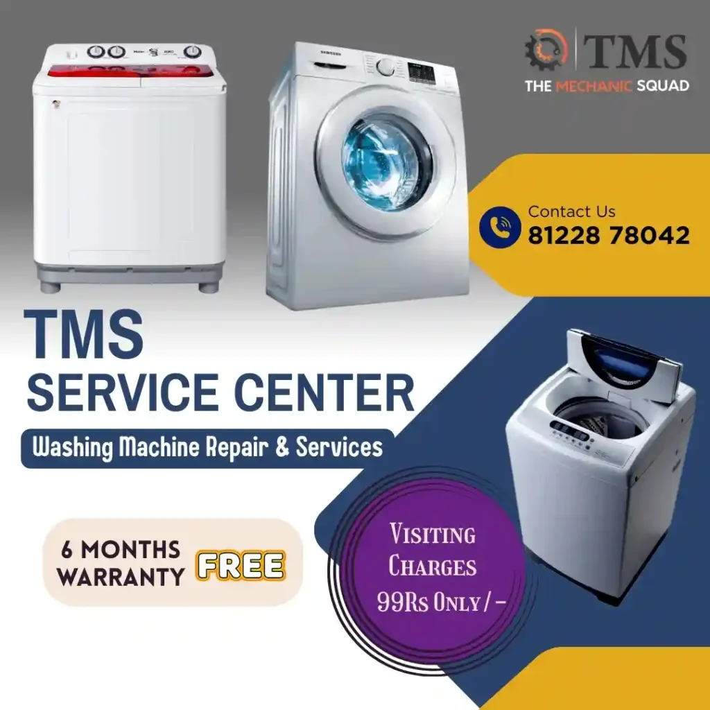 Washing Machine Repair Services in Egmore ND, Chennai – TMS Service Center