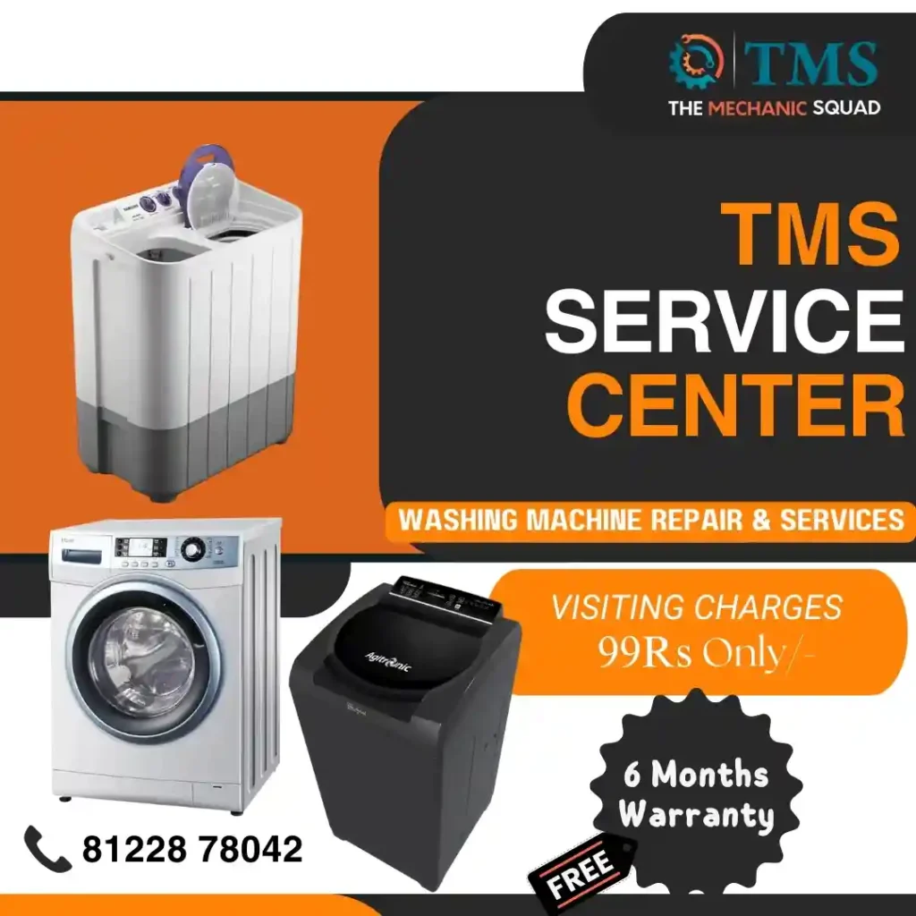 Washing Machine Repair Services in Ennore Thermal Station, Chennai – TMS Service Center