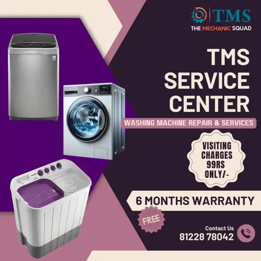 Washing Machine Repair Services in Kalmnadapam, Chennai – TMS Service Center