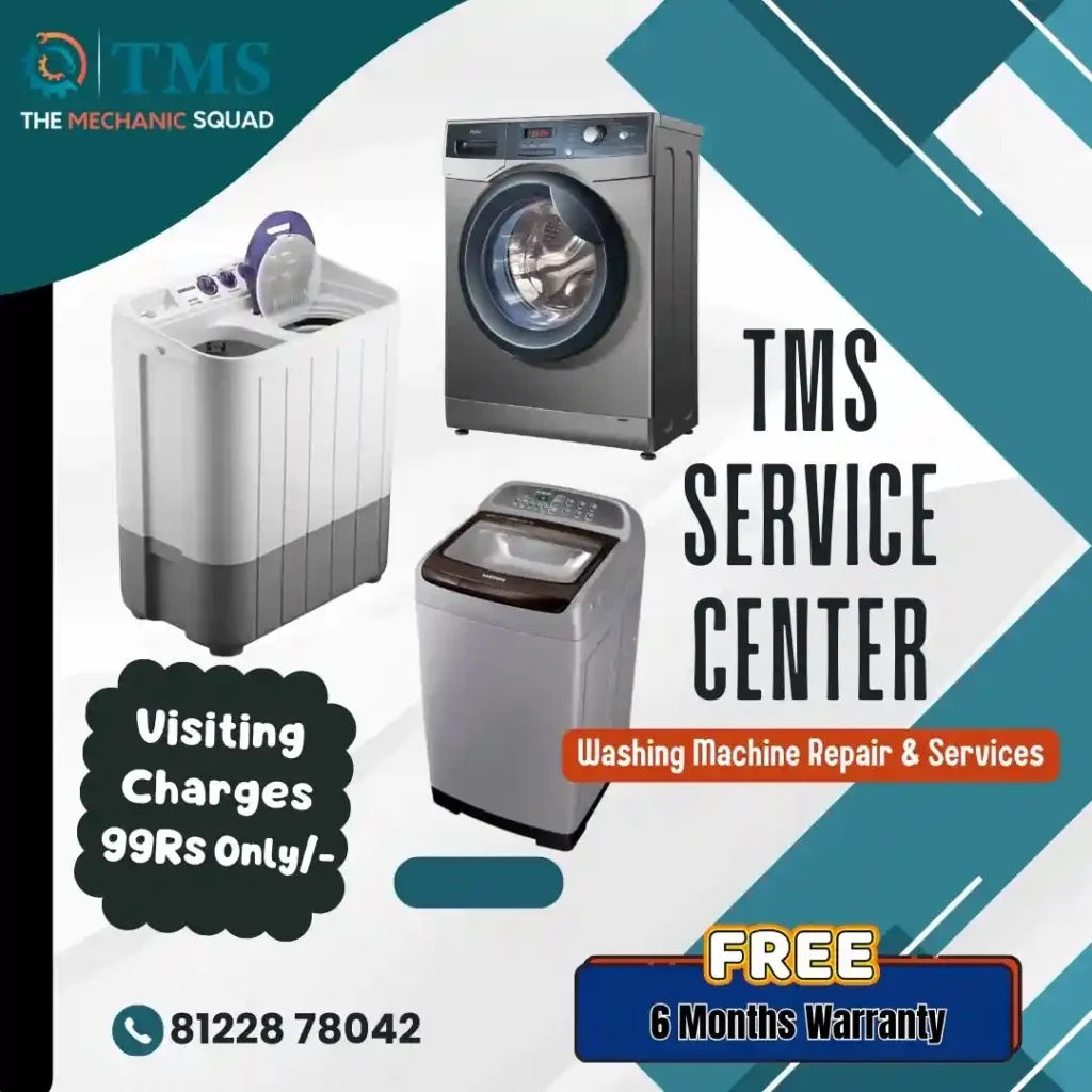 Washing Machine Repair Services in MPT AO, Chennai – TMS Service Center