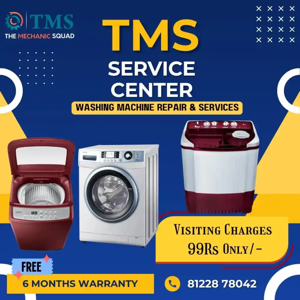 Washing Machine Repair Services in Mahalakshmi Nagar, Chennai – TMS Service Center​
