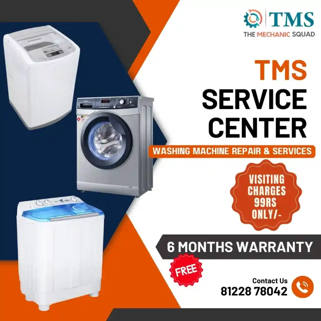 Washing Machine Repair Services in Mandavelli, Chennai – TMS Service Center