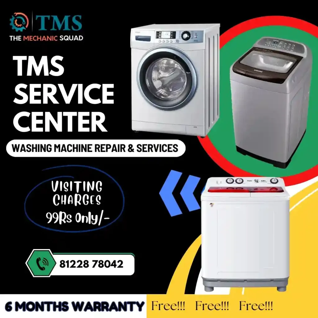Washing Machine Repair Services in Rajaji Nagar, Chennai – TMS Service Center