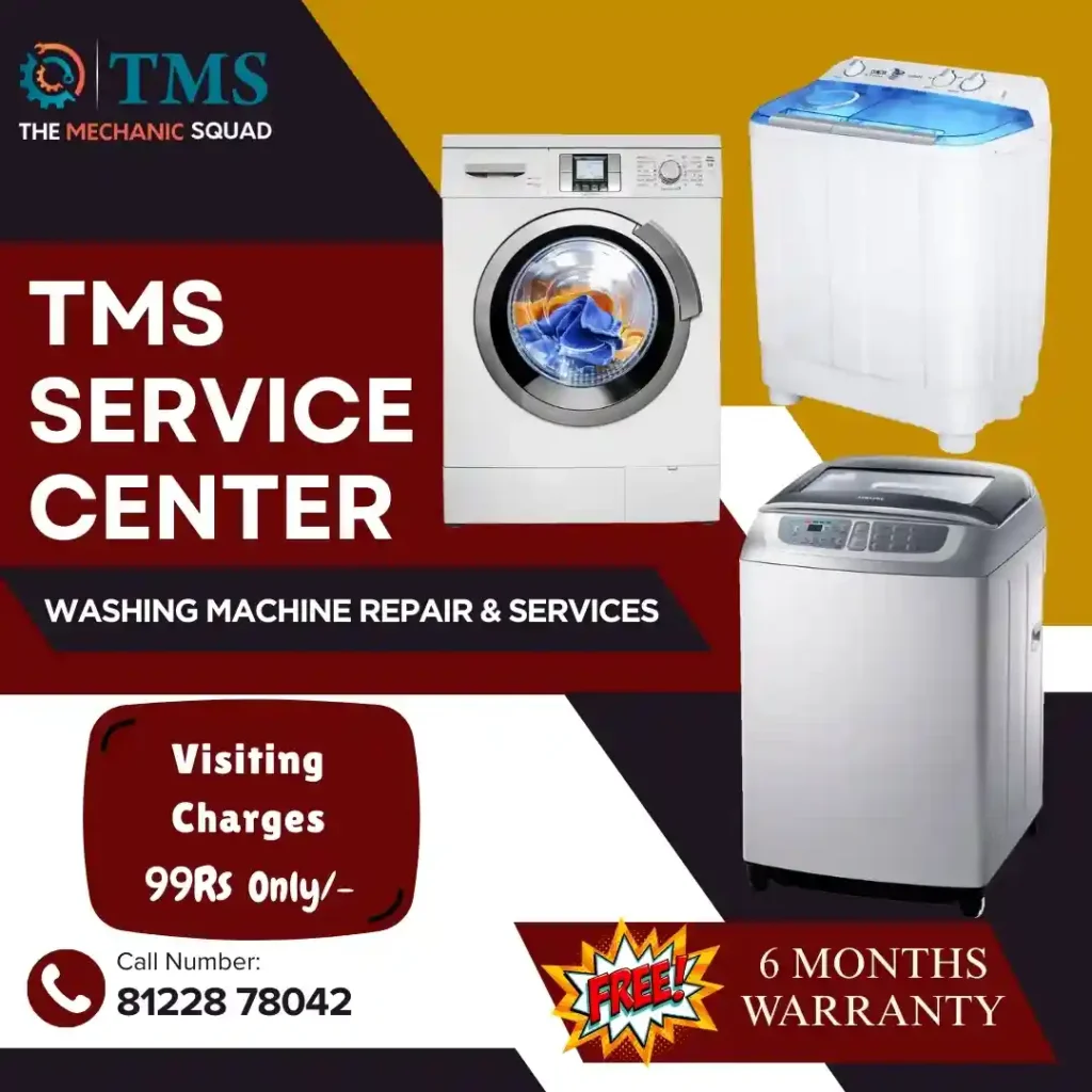 Washing Machine Repair Services in T.T.I. Taramani, Chennai – TMS Service Center