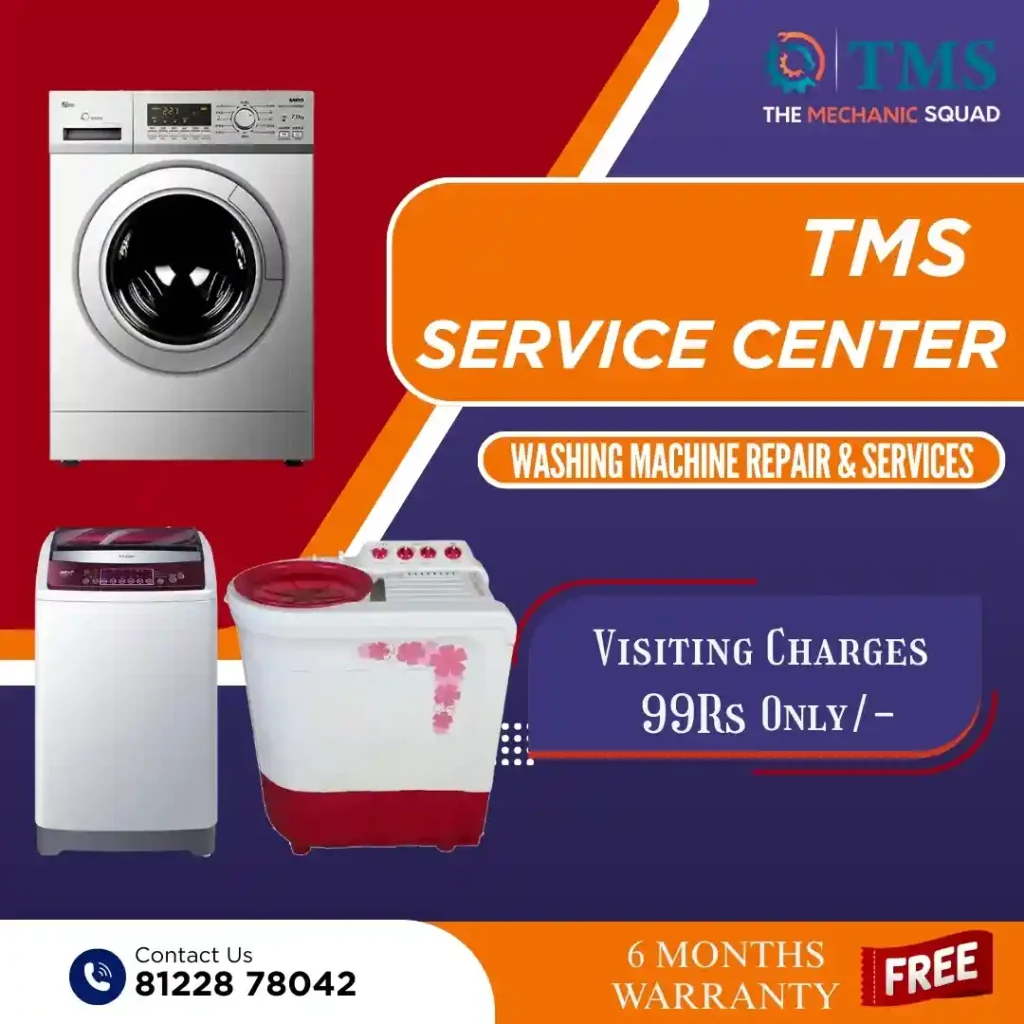 Washing Machine Repair Services in T.V.K. Nagar, Chennai – TMS Service Center