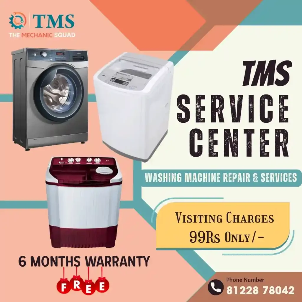 Washing Machine Repair Services in Tondiarpet Bazaar, Chennai – TMS Service Center
