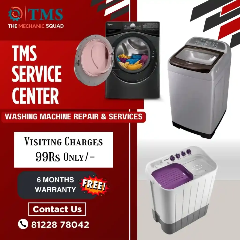 Washing Machine Repair Services in VGP Pushpa Nagar, Chennai – TMS Service Center
