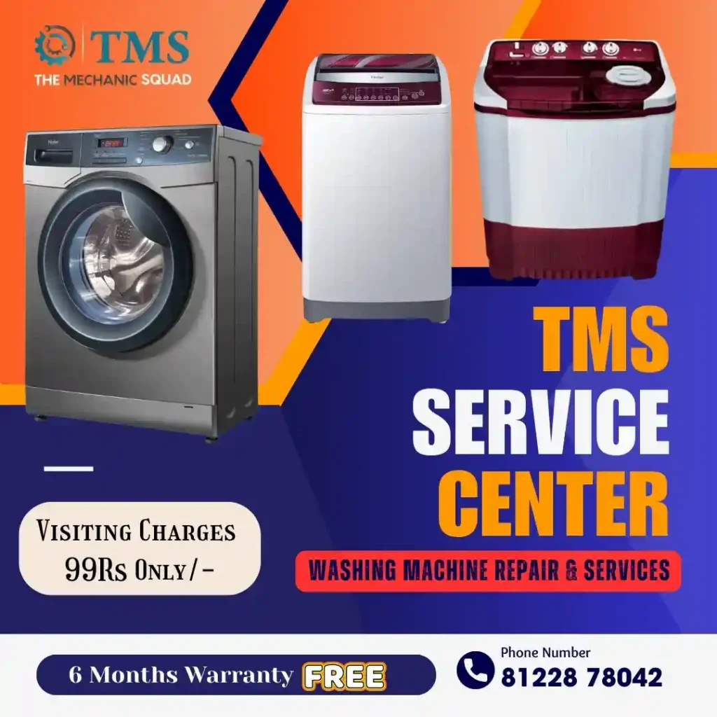 Washing Machine Repair Services in Valmiki Nagar, Chennai – TMS Service Center​