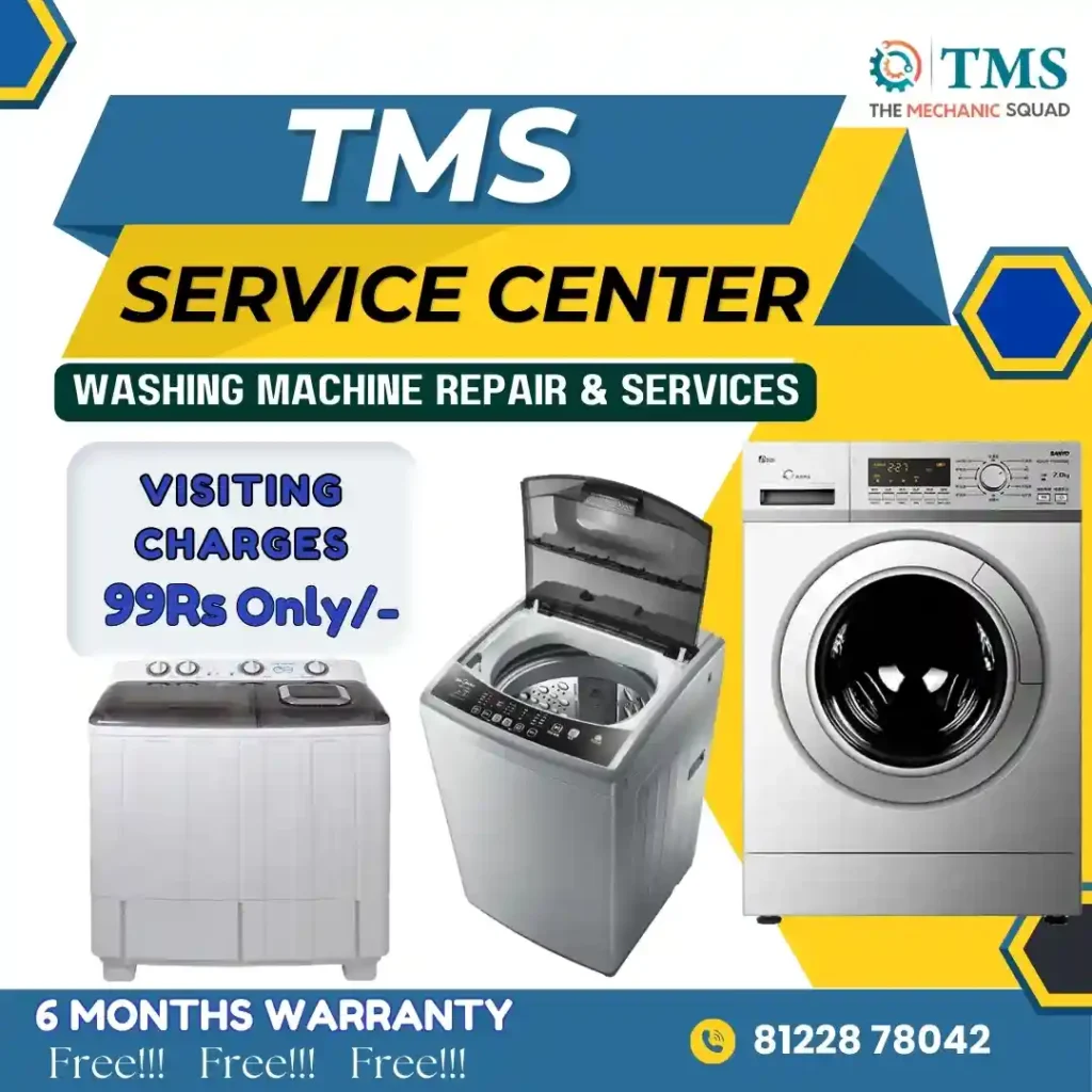 Washing Machine Repair Services in Wimconagar, Chennai – TMS Service Center
