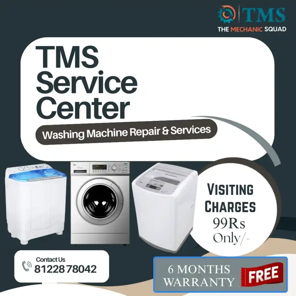 Washing Machine Repair Services in World University, Chennai – TMS Service Center