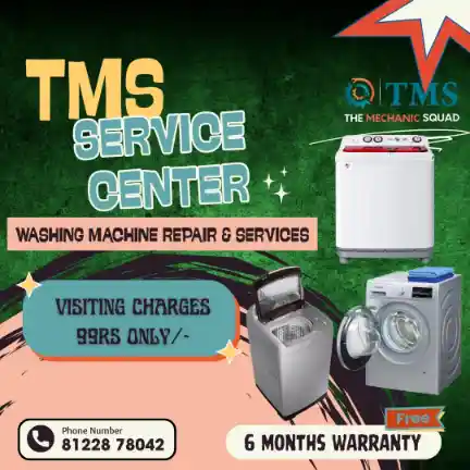 Washing Machine Repair Services in Besant Nagar, Chennai – TMS Service Center